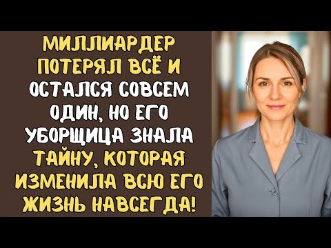 Видео: Миллиардер потерял все, пока его уборщица НЕ ИЗМЕНИЛА его жизнь за считанные секунды.