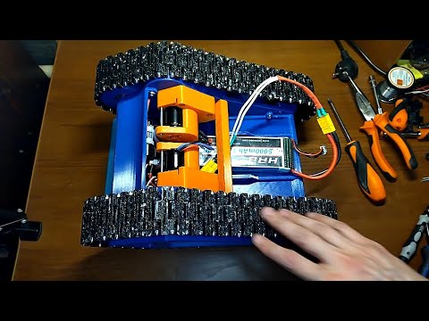 Видео: RC ТАНК на 3D принтере