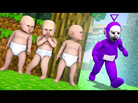 Видео: СЛЕНДИПУЗИК ИЩЕТ НАС! МЕЛКИЕ СПРЯТАЛИСЬ В ОПАСНОЙ НЫЧКЕ! МАЙНКРАФТ ПРЯТКИ В Garry`s Mod