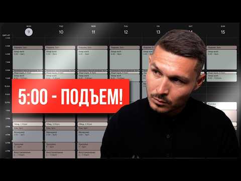 Видео: Режим дня с 0 до 2 млн руб/месяц