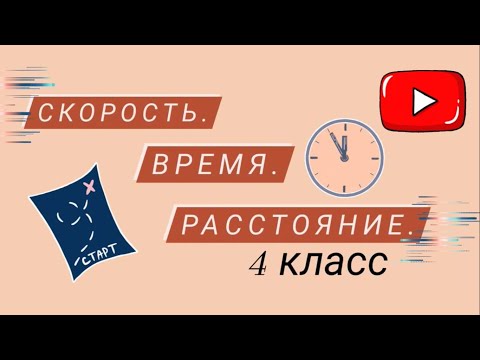 Видео: ЗАДАЧИ НА ДВИЖЕНИЕ/ Скорость/Время/Расстояние//Математика 4 класс.