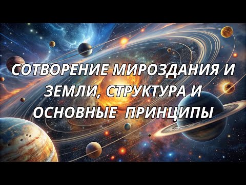 Видео: Сотворение Мироздания и Земли, структура и основные принципы.