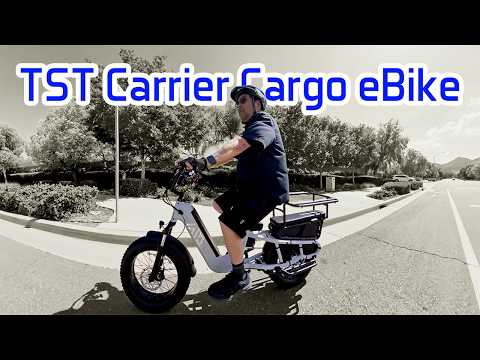 Видео: Грузовой электровелосипед TST Carrier 20"