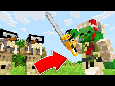 Видео: РЕЗНЯ БЕНЗОПИЛОЙ В МАЙНКРАФТ ! Алексбой Minecraft