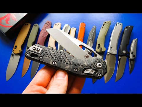Видео: ПУШКА нож! ВАУ какой Microtech Marfione MSI Tri-Grip #survival #fishing #unboxing #knife #edc #hunt