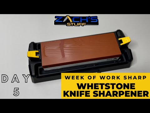 Видео: Неделя Work Sharp ~ День 5 - Точилка для ножей с точильными камнями