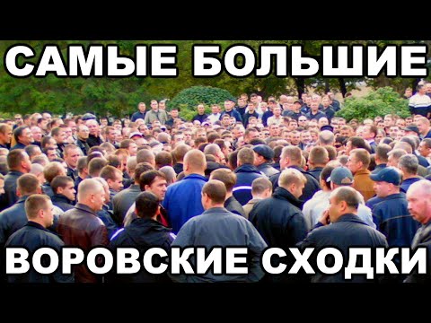 Видео: Самые большие ВОРОВСКИЕ СХОДКИ постсоветского времени