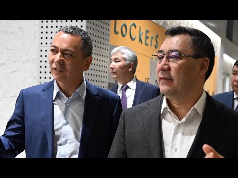 Видео: Бабанов показал Садыру Жапарову новый IT-хаб в Бишкеке