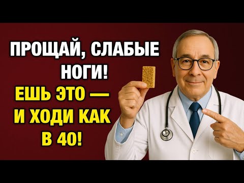 Видео: Хотите сильные ноги даже в 90 лет? Ешьте ЭТО каждый день (хирург раскрывает секрет!)