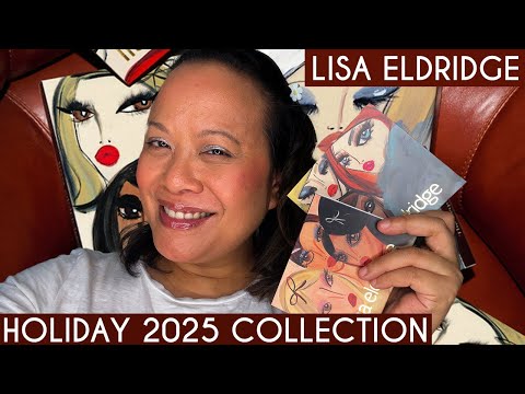 Видео: Лиза Элдридж, отпуск 2025 | The Sequin Suite, Mirrorball Eye Kit, Dreamy Damask и Scarlet Sequin