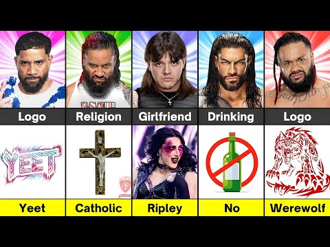 Видео: Сравнение: Джимми Усо против Джея Усо против Доминика Мистерио против Романа Рейнса против Джейко...