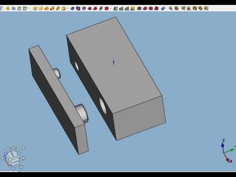 Видео: FreeCAD.#21. Инструмент "Создать связующую форму". Экспорт в форматах STL, STEP и пр.