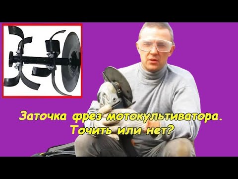 Видео: Заточка фрез для мотоблока (точить или нет?)