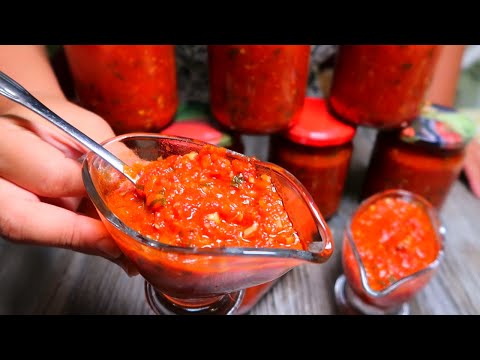 Видео: Самая вкусная Аджика на зиму. Проверенный рецепт! Попробуйте и вы останетесь в восторге!