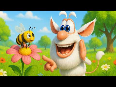 Видео: Буба - Кто жужжит в цветах? - Мультфильм для детей