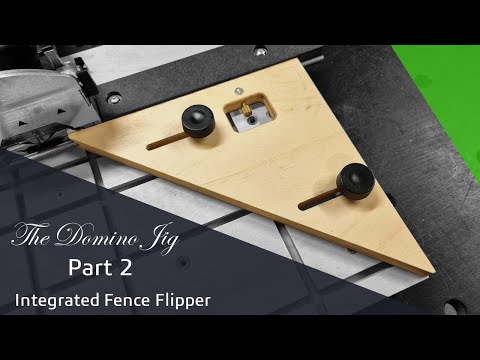 Видео: Приспособление Festool Domino, часть 2 из 2. Откидной упор.