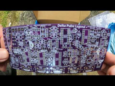 Видео: Распаковка посылки с платами для DELTA PULSE (SNIFFER XR-71). Unpacking of new PCB batch.