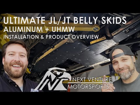 Видео: Next Venture JL/JT Belly Skids [Установка и обзор — Предыдущее поколение, снятое с производства, ...