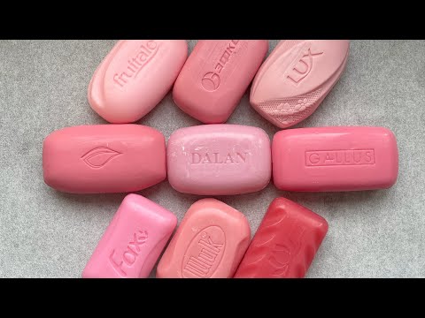 Видео: Розовое мыло/ хруст/ мыло/ сухое мыло/ soap pink /