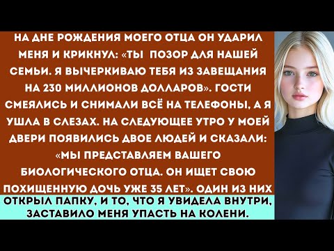 Видео: «Отец ударил меня и вычеркнул из завещания на 230 миллионов долларов — а потом юристы раскрыли, ...