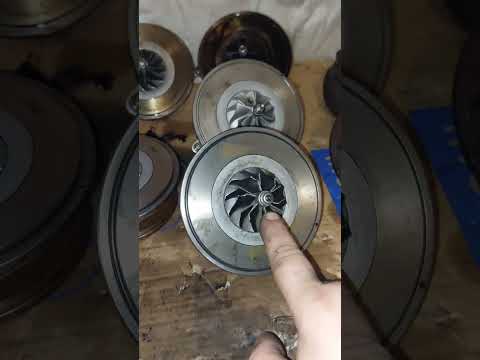 Видео: ОМ 642 GL 350 Сборка турбины. Звмена картриджа турбины.