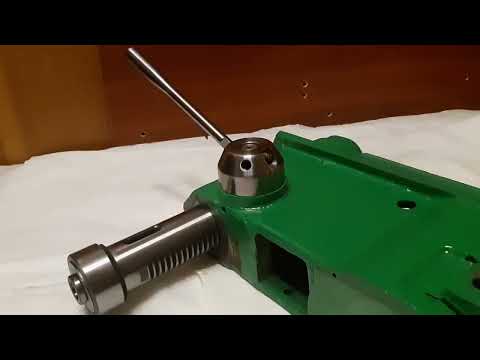 Видео: Пиноль в сборе 50 мм усиленная проверка совместимости с вал шестерней 2м112