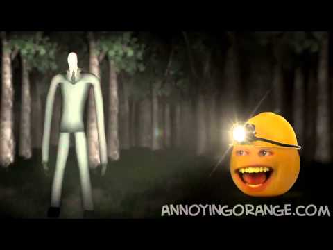 Видео: [Annoying Orange] Апельсин и Slender (Rus by Rissy)