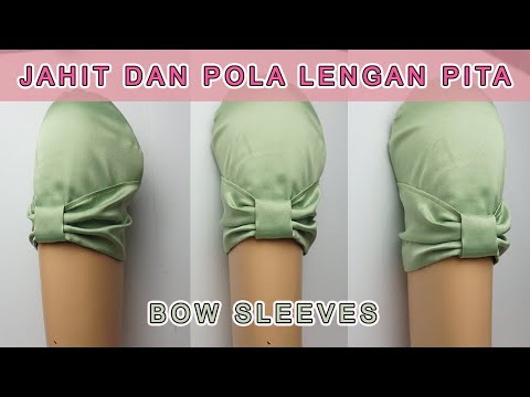 Видео: СДЕЛАЙТЕ ДИЗАЙН РУКАВА-БАНТА, ВЫРЕЗАЙТЕ И СШИВАЙТЕ