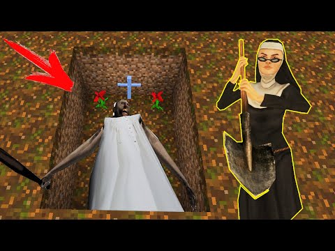 Видео: НОВАЯ МОНАШКА ПОХОРОНИЛА БАБКУ ГРЕННИ ЗАЖИВО В МАЙНКРАФТ | EVIL NUN GRANNY