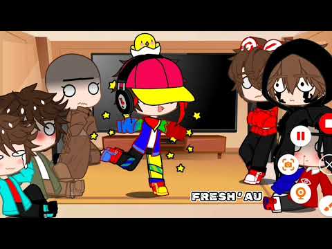 Видео: Реакция на ау компота + фиксай и его два друга