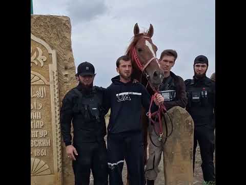 Видео: Поход Ауховских всадников к могиле Байсангура Беноевского. Аух Дин бери Бойсхар зирте бахар