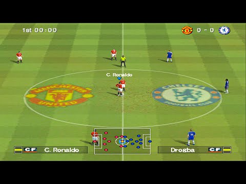 Видео: PES 6 — «Манчестер Юнайтед» против «Челси» | PS2