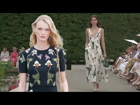 Видео: Oscar de la Renta Нью-Йорк Мода 2025 Resort | Стильная одежда и аксессуары