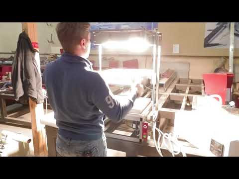 Видео: Станок вакуумной формовки пластиков 500х500мм