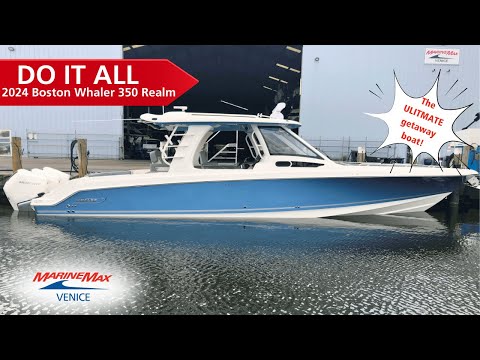 Видео: ОТКРОЙТЕ ДЛЯ СЕБЯ ПРИКЛЮЧЕНИЯ с Boston Whaler 350 Realm, ДОСТУПНЫМ УЖЕ СЕЙЧАС в MarineMax Venice