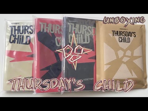 Видео: ✿ распаковка TXT minisode 2: THURSDAY'S CHILD ✿ hate ; and ; mess + tear ver.