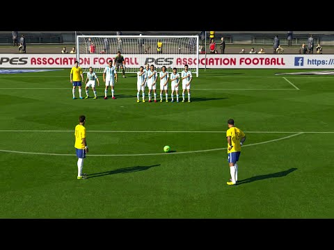 Видео: Непрямые штрафные удары из PES с 2005 по 2023 год