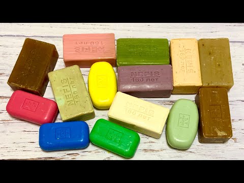 Видео: ASMR Soap/ cutting dry soap Nefis/ резка мыла Нефис