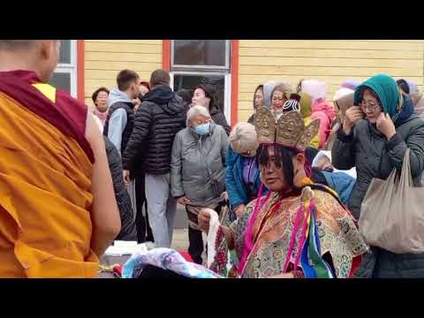 Видео: Огненная пуджа джинсег . ритуал. Цаган Аман