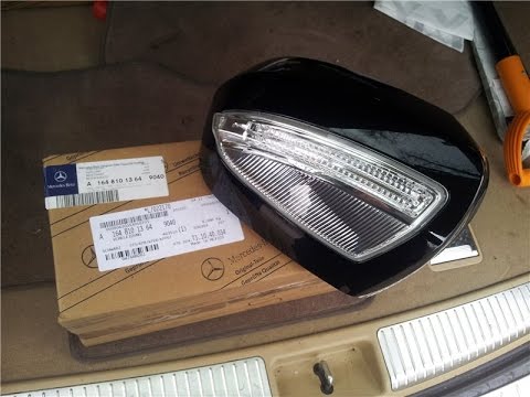 Видео: Mercedes W164 OM642 3.0 V6, Ремонт зеркал