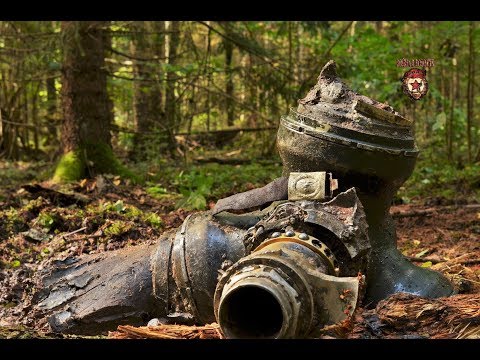 Видео: Копаем место падения самолёта люфтваффе (Digging the crash site of the Luftwaffe)