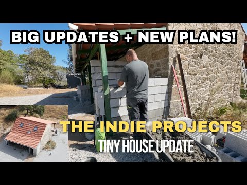 Видео: Старый крошечный домик Indie Project 🏠 | Новые свиньи, большие обновления и планы на зиму 🇵🇹