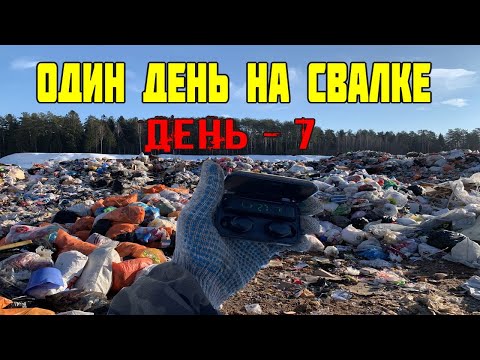 Видео: Как я Провёл День на Свалке и что Нашёл Интересного / День - 7