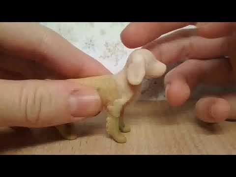 Видео: Как я делала русского спаниеля из пластики / полимерной глины