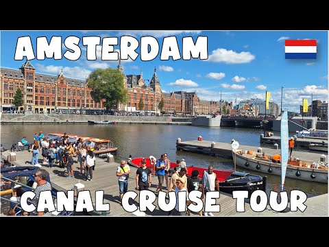 Видео: Круизный тур по Амстердамским каналам🇳🇱 Откройте для себя красоту Голландии с круизом для влюбленных