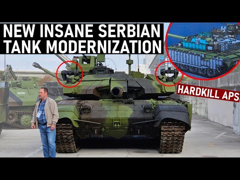 Видео: Новая безумная модернизация сербских танков