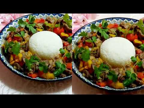 Видео: Туркча "Сач ковурма"  /  Турецкая кухня / Сач Ковурма