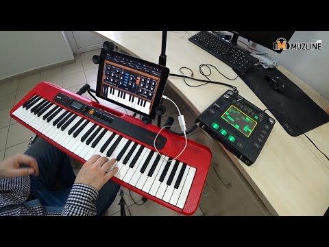 Видео: Синтезатор Casio CT-S200 + Chordana Play Инструкция по подключению/Manual/Moog/miniMoog