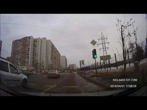 Видео: 🚘 Driving in Moscow city: Нагатинский Затон - Выхино-Жулебино - Текстильщики 01/04/2018 (4x)