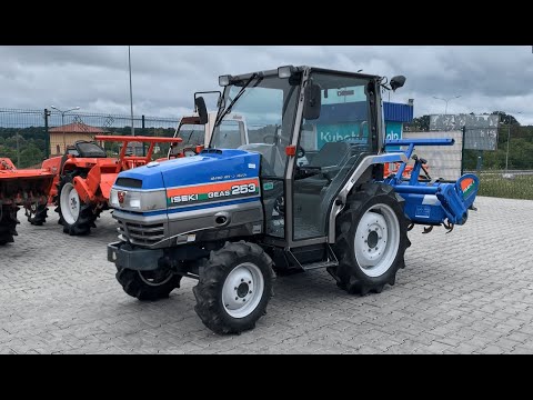 Видео: Огляд японського міні трактора Iseki Geas TG253 | Totus Traktor